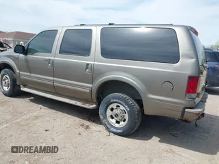 2003 Ford Excursion Limited z VIN 1FMNU43S43ED25493, wystawiony jako IAAI lot #42203333 z przebiegiem Nie podano mil oraz . Historia ofert i sprzedaży dostępna na DreamBid. Obrazek 3.