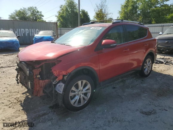 2015 Toyota RAV4 Limited with VIN 2T3DFREV9FW263018, listed as a Copart auction lot 52804045 with 90,748 mi miles and Salvage Title. Bid and sale history available at carsss.com. Image 1.