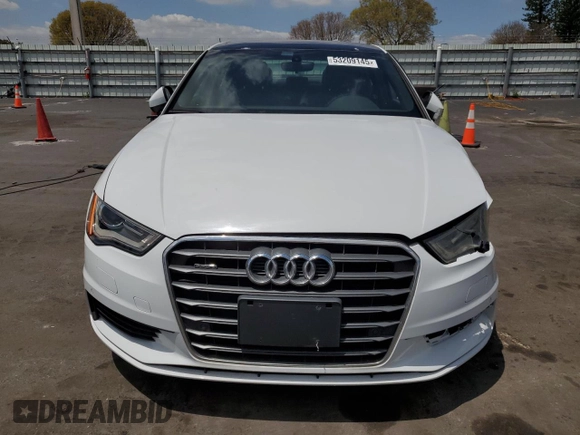 2016 Audi A3 2.0T Premium with VIN WAUB8GFF0G1042322, listed as a Copart auction lot 53209145 with 45,159 mi miles and Clean Title. Bid and sale history available at carsss.com. Image 5.