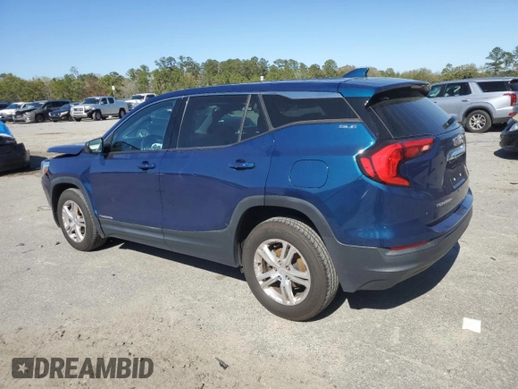 2020 GMC Terrain SLE z VIN 3GKALTEV2LL196083, wystawiony jako Copart lot #49717925 z przebiegiem 64 773 mil mil oraz Szkody całkowita. Historia ofert i sprzedaży dostępna na DreamBid. Obrazek 2.