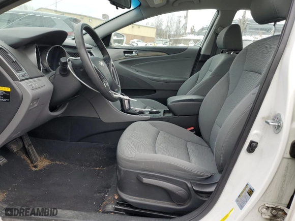 2013 Hyundai Sonata Hybrid with VIN KMHEC4A40DA075847, listed as a Copart auction lot 44607385 with 132,319 mi miles and Salvage Title. Bid and sale history available at carsss.com. Image 7.