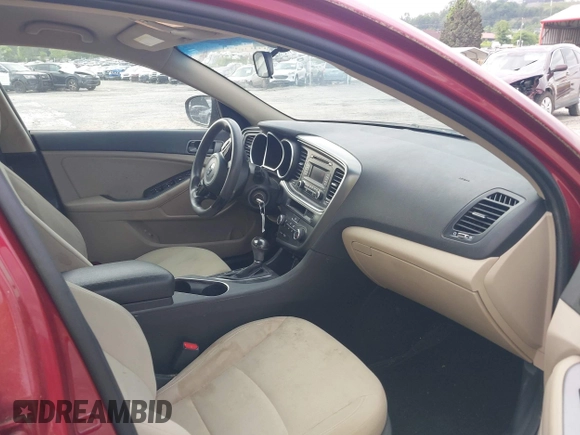 2015 Kia Optima LX with VIN 5XXGM4A76FG474368, listed as a IAAI auction lot 42303998 with 146,318 mi miles and . Bid and sale history available at DreamBid. Image 5.
