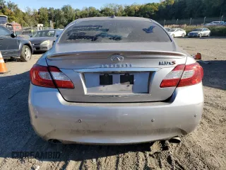 2013 Infiniti M with VIN JN1BY1AR6DM600835, listed as a Copart auction lot 76706754 with Not Provided miles and Salvage Title. Bid and sale history available at DreamBid. Image 6.