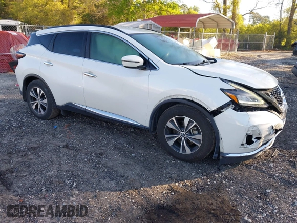 2020 Nissan Murano SV z VIN 5N1AZ2BJ3LN132023, wystawiony jako IAAI lot #42041286 z przebiegiem 64 105 mil mil oraz . Historia ofert i sprzedaży dostępna na DreamBid. Obrazek 1.