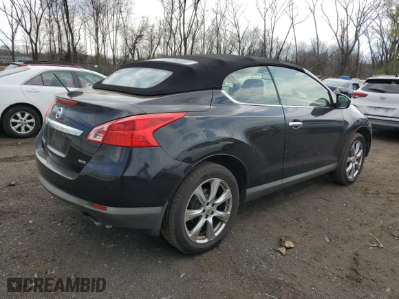 2014 Nissan Murano CrossCabriolet with VIN JN8AZ1FY5EW302356, listed as a Copart auction lot 53812795 with 173,631 mi miles and Clean Title. Bid and sale history available at carsss.com. Image 3.