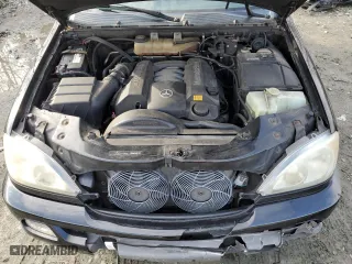 2003 Mercedes-Benz M-Class 3.7L with VIN 4JGAB57E83A432777, listed as a Copart auction lot 45981795 with 155,900 mi miles and Salvage Title. Bid and sale history available at carsss.com. Image 14.
