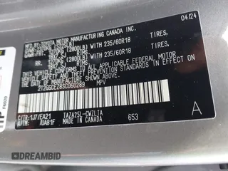 2025 Lexus NX with VIN 2T2GGCEZ8SC060289, listed as a IAAI auction lot 41869715 with 13,767 mi miles. Bid and sale history available at carsss.com. Image 9.