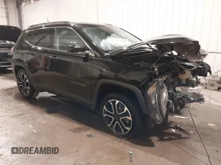 2022 Jeep Compass Limited z VIN 3C4NJDCB0NT146710, wystawiony jako IAAI lot #41577089 z przebiegiem 66 381 mil mil oraz . Historia ofert i sprzedaży dostępna na DreamBid. Obrazek 1.