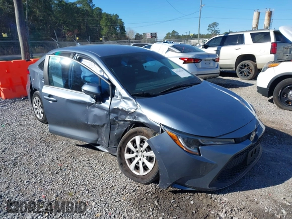 2022 Toyota Corolla LE with VIN 5YFEPMAE9NP273308, listed as a IAAI auction lot 41640335 with 106,282 mi miles and . Bid and sale history available at carsss.com. Image 1.