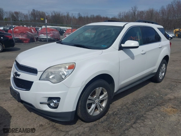 2014 Chevrolet Equinox LT with VIN 1GNFLFEK6EZ138926, listed as a IAAI auction lot 41945537 with 120,803 mi miles. Bid and sale history available at carsss.com. Image 2.