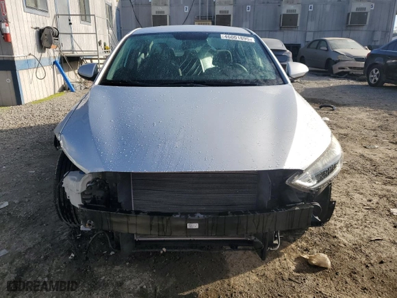 2018 Hyundai Elantra SE with VIN KMHD74LF6JU574127, listed as a Copart auction lot 46001895 with 27,119 mi miles and Salvage Title. Bid and sale history available at carsss.com. Image 5.