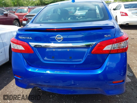 2015 Nissan Sentra SR with VIN 3N1AB7AP9FY362400, listed as a IAAI auction lot 42157078 with 65,186 mi miles and . Bid and sale history available at DreamBid. Image 17.