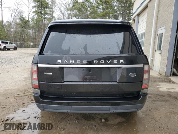 2014 Land Rover Range Rover Supercharged with VIN SALGS3TF5EA185652, listed as a Copart auction lot 47653475 with 129,582 mi miles and Clean title. Bid and sale history available at DreamBid. Image 6.