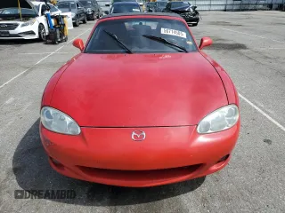 2001 Mazda MX-5 Miata with VIN JM1NB353610216294, listed as a Copart auction lot 56714505 with Not provided miles and Salvage title. Bid and sale history available at DreamBid. Image 5.