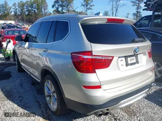 2017 BMW X3 xDrive28i with VIN 5UXWX9C33H0T22075, listed as a IAAI auction lot 41431025 with 128,471 mi miles. Bid and sale history available at carsss.com. Image 3.