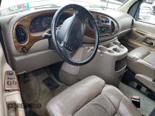 2001 Ford Econoline Cargo Recreational with VIN 1FDPE24L51HB59174, listed as a Copart auction lot 84857404 with 129,690 mi miles and Salvage Title. Bid and sale history available at DreamBid. Image 8.