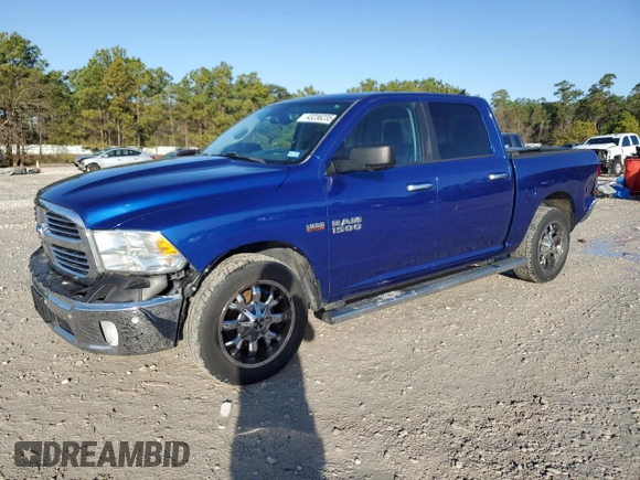 2016 Ram 1500 Big Horn with VIN 1C6RR6LT7GS194733, listed as a Copart auction lot 43236235 with 239,097 mi miles and Salvage Title. Bid and sale history available at carsss.com. Image 1.