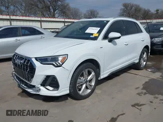 2022 Audi Q3 S line Premium Plus with VIN WA1EECF31N1071519, listed as a IAAI auction lot 41566512 with 32,045 mi miles. Bid and sale history available at carsss.com. Image 21.