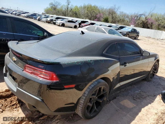 2015 Chevrolet Camaro SS with VIN 2G1FK1EJ0F9223447, listed as a Copart auction lot 50059375 with 29,412 mi miles and Salvage Title. Bid and sale history available at carsss.com. Image 3.