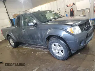 2012 Nissan Frontier SV with VIN 1N6AD0CU7CC480206, listed as a Copart auction lot 46458685 with 126,523 mi miles and Salvage title. Bid and sale history available at DreamBid. Image 4.