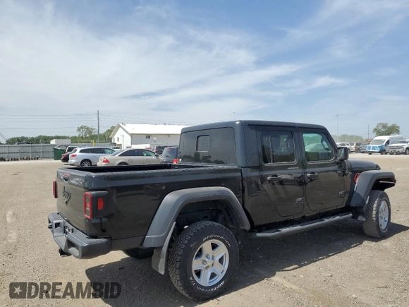 2020 Jeep Gladiator Sport S z VIN 1C6HJTAG7LL150131, wystawiony jako Copart lot #56726835 z przebiegiem 18 428 mil mil oraz Szkoda całkowita • Salvage title. Historia ofert i sprzedaży dostępna na DreamBid. Obrazek 3.