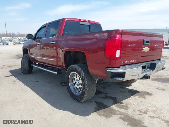 2017 Chevrolet Silverado 1500 LTZ with VIN 3GCUKSEJ4HG381481, listed as a IAAI auction lot 41833869 with 344,205 mi miles. Bid and sale history available at carsss.com. Image 3.