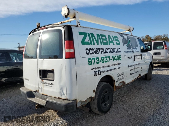 2007 Chevrolet Express Cargo with VIN 1GCGG29V771153158, listed as a Copart auction lot 75571854 with 231,145 mi miles and Clean title. Bid and sale history available at DreamBid. Image 3.
