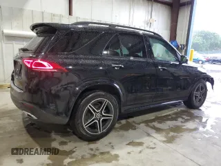 2021 Mercedes-Benz GLE 350 with VIN 4JGFB4KB6MA535372, listed as a Copart auction lot 64270015 with 63,648 mi miles and Salvage title. Bid and sale history available at DreamBid. Image 3.