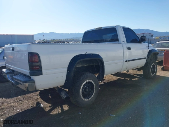 1999 Dodge Ram 1500 with VIN 1B7HF16Z0XS197005, listed as a IAAI auction lot 42063746 with 258,653 mi miles. Bid and sale history available at carsss.com. Image 4.