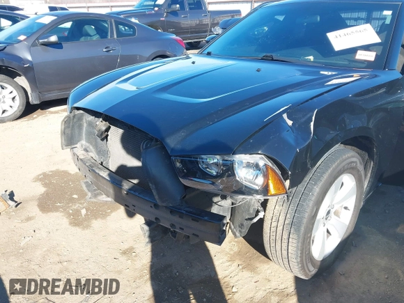 2014 Dodge Charger SE with VIN 2C3CDXBG9EH116776, listed as a IAAI auction lot 41465565 with 128,319 mi miles. Bid and sale history available at carsss.com. Image 6.