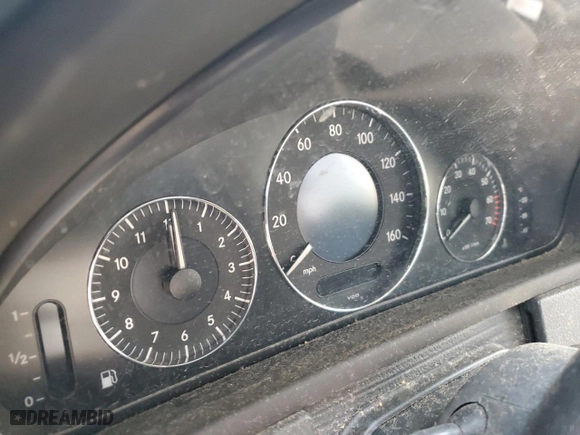 2003 Mercedes-Benz CLK-Class 5.0L with VIN WDBTJ75J73F027068, listed as a Copart auction lot 49972835 with 0 mi miles and Salvage Title. Bid and sale history available at carsss.com. Image 9.