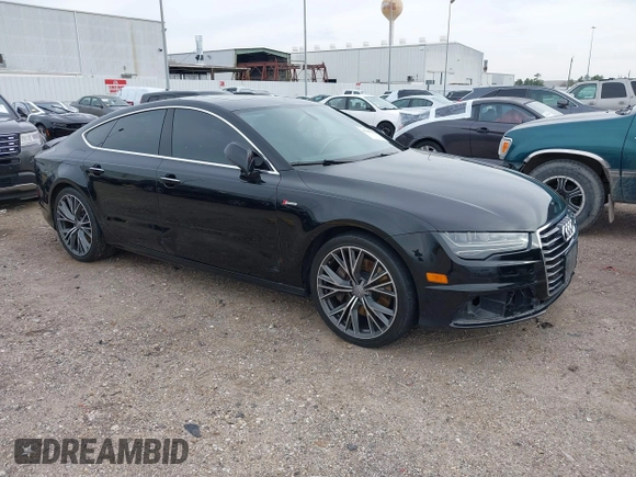 2016 Audi A7 3.0 Premium Plus with VIN WAUWGAFCXGN075389, listed as a IAAI auction lot 41285994 with 83,032 mi miles. Bid and sale history available at carsss.com. Image 1.