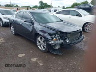 2012 Nissan Maxima S with VIN 1N4AA5AP2CC838632, listed as a IAAI auction lot 42517866 with 174,561 mi miles and . Bid and sale history available at DreamBid. Image 1.