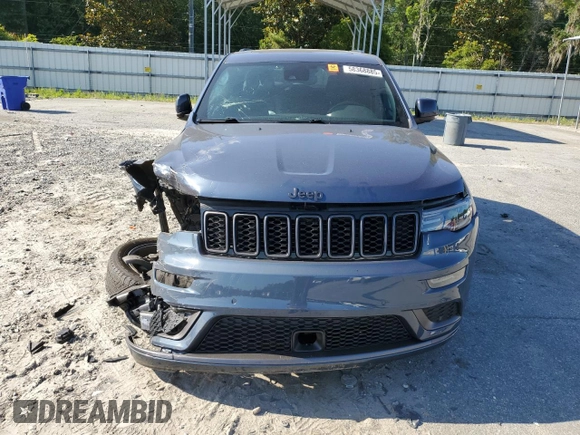 2021 Jeep Grand Cherokee High Altitude with VIN 1C4RJECG8MC737932, listed as a Copart auction lot 58368885 with 61,863 mi miles and Salvage title. Bid and sale history available at DreamBid. Image 5.
