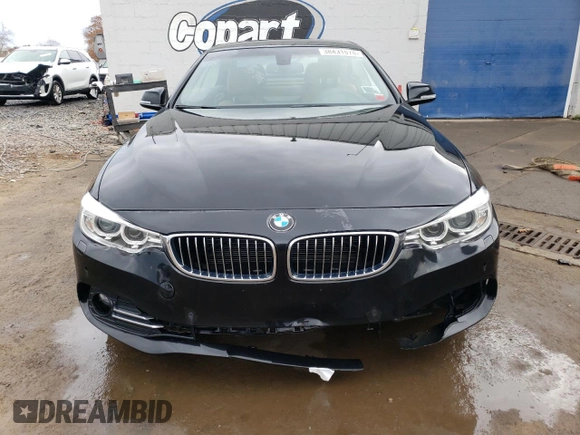 2014 BMW 4 Series 428i xDrive with VIN WBA3T1C55EPS98364, listed as a Copart auction lot 38431574 with 69,984 mi miles and Salvage Title. Bid and sale history available at carsss.com. Image 5.