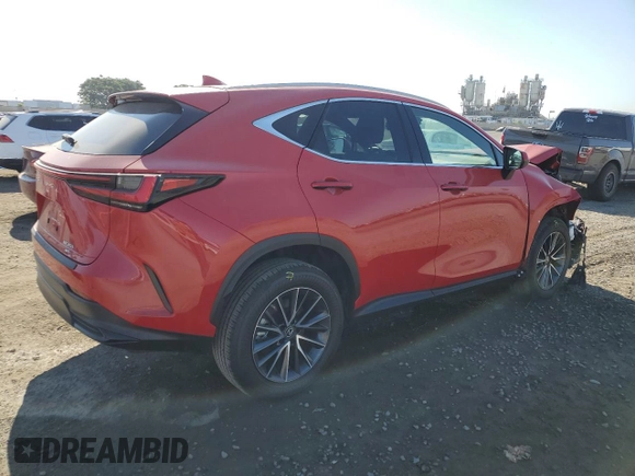 2023 Lexus NX with VIN 2T2AGCEZXPC020633, listed as a Copart auction lot 70345194 with 17,356 mi miles and Salvage Title. Bid and sale history available at carsss.com. Image 3.