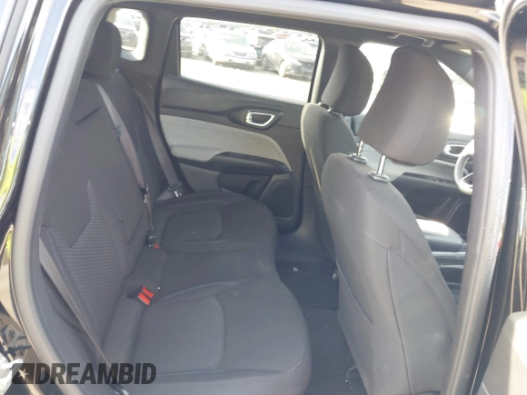 2024 Jeep Compass Sport with VIN 3C4NJDAN0RT131983, listed as a IAAI auction lot 41628275 with 6,283 mi miles and . Bid and sale history available at DreamBid. Image 8.