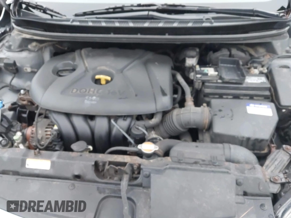 2012 Hyundai Elantra Limited with VIN KMHDH4AE0CU198325, listed as a IAAI auction lot 41938155 with 163,586 mi miles. Bid and sale history available at carsss.com. Image 10.