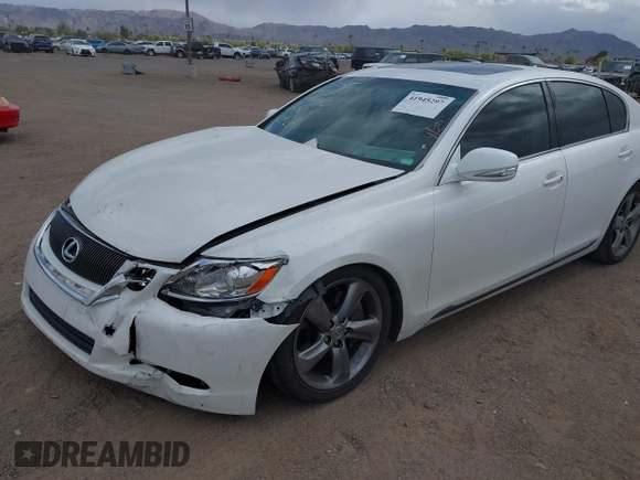 2008 Lexus GS 350 with VIN JTHBE96S180041013, listed as a IAAI auction lot 41945297 with 167,342 mi miles. Bid and sale history available at carsss.com. Image 2.