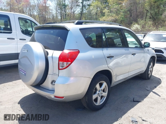 2006 Toyota RAV4 with VIN JTMBD33VX65024033, listed as a IAAI auction lot 42145819 with 155,886 mi miles. Bid and sale history available at carsss.com. Image 4.