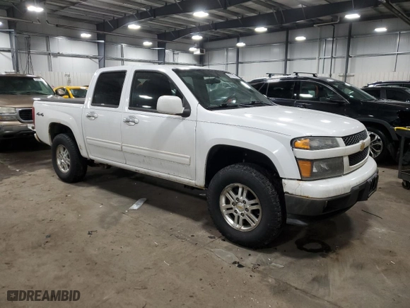2010 Chevrolet Colorado LT w/1LT with VIN 1GCJTCDE0A8100850, listed as a Copart auction lot 43121835 with 136,647 mi miles and Salvage Title. Bid and sale history available at carsss.com. Image 4.