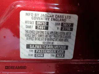 2011 Jaguar XJ with VIN SAJWA1CB4BLV07268, listed as a Copart auction lot 46994555 with 102,432 mi miles and Salvage title. Bid and sale history available at DreamBid. Image 13.