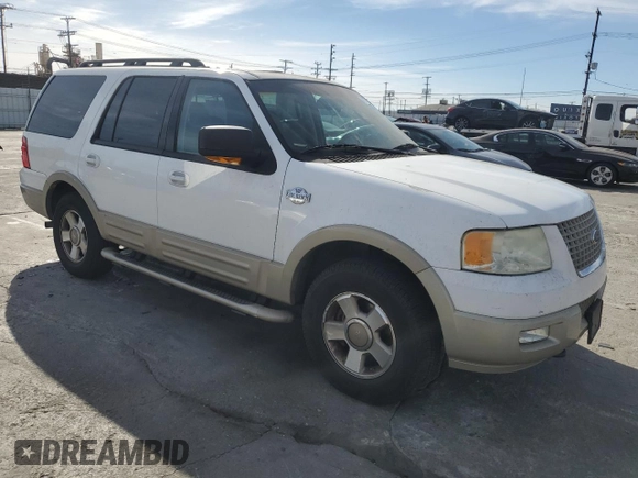 2005 Ford Expedition Eddie Bauer with VIN 1FMFU18545LB05999, listed as a Copart auction lot 81604214 with 290,904 mi miles and Clean title. Bid and sale history available at DreamBid. Image 4.
