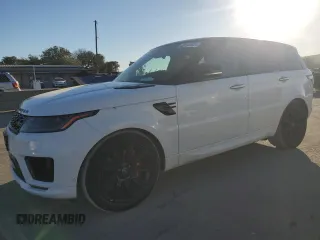 2019 Land Rover Range Rover Sport HST with VIN SALWS2SUXKA872501, listed as a Copart auction lot 81662824 with 55,500 mi miles and Non repairable. Bid and sale history available at DreamBid. Image 1.
