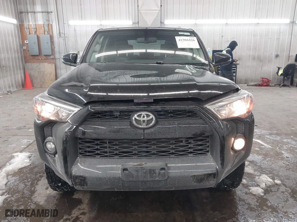 2017 Toyota 4Runner SR5 with VIN JTEBU5JR1H5454808, listed as a IAAI auction lot 41504426 with 88,435 mi miles. Bid and sale history available at carsss.com. Image 12.