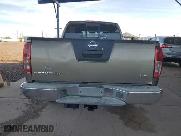 2006 Nissan Frontier SE with VIN 1N6AD06U66C427285, listed as a Copart auction lot 53585005 with 166,241 mi miles and Clean title. Bid and sale history available at DreamBid. Image 6.