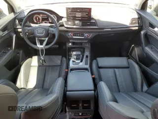 2023 Audi Q5 S line Prestige with VIN WA1FAAFY3P2055352, listed as a Copart auction lot 48815035 with 17,863 mi miles and Salvage title. Bid and sale history available at DreamBid. Image 8.