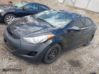 2012 Hyundai Elantra GLS PZEV with VIN KMHDH4AE4CU311094, listed as a IAAI auction lot 41868461 with 109,976 mi miles. Bid and sale history available at carsss.com. Image 2.