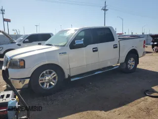 2007 Ford F-150 XLT z VIN 1FTPW14V17FB34273, wystawiony jako Copart lot #61434555 z przebiegiem 253 489 mil mil oraz Czysty tytuł • Clean title. Historia ofert i sprzedaży dostępna na DreamBid. Obrazek 1.