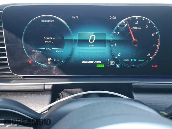 2021 Mercedes-Benz GLE 53 AMG with VIN 4JGFD6BB8MA566659, listed as a Copart auction lot 64946475 with 66,409 mi miles and Clean title. Bid and sale history available at DreamBid. Image 9.